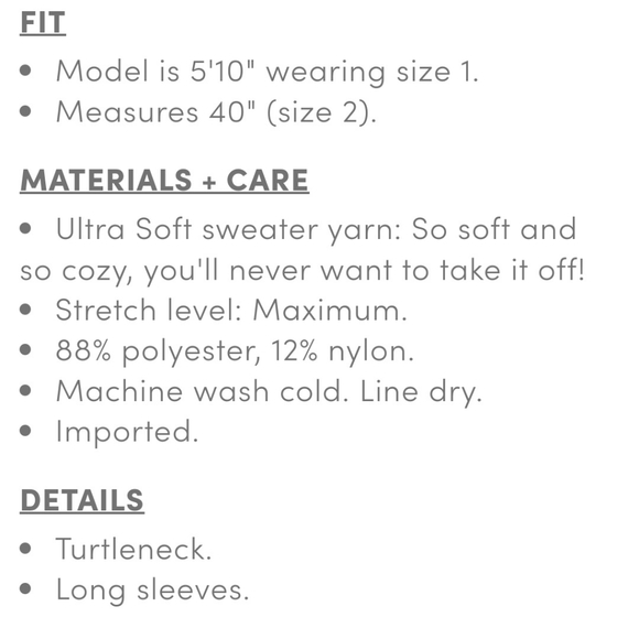 Ultra Soft Sweater Dress - Picture 4 of 5